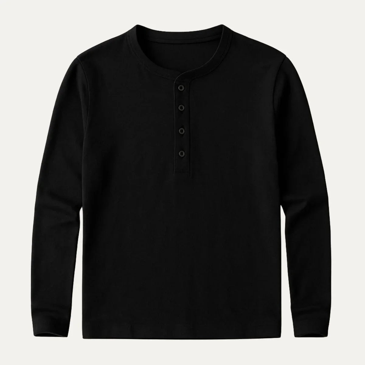 Men's Long Sleeve Cotton Polo