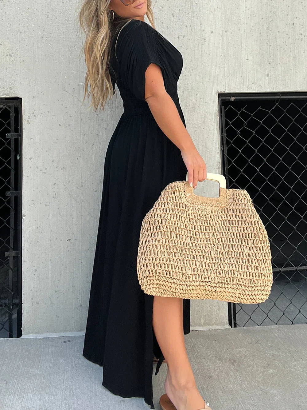 Women's Summer Maxi Dress - Sleeveless Flowy Casual Dress