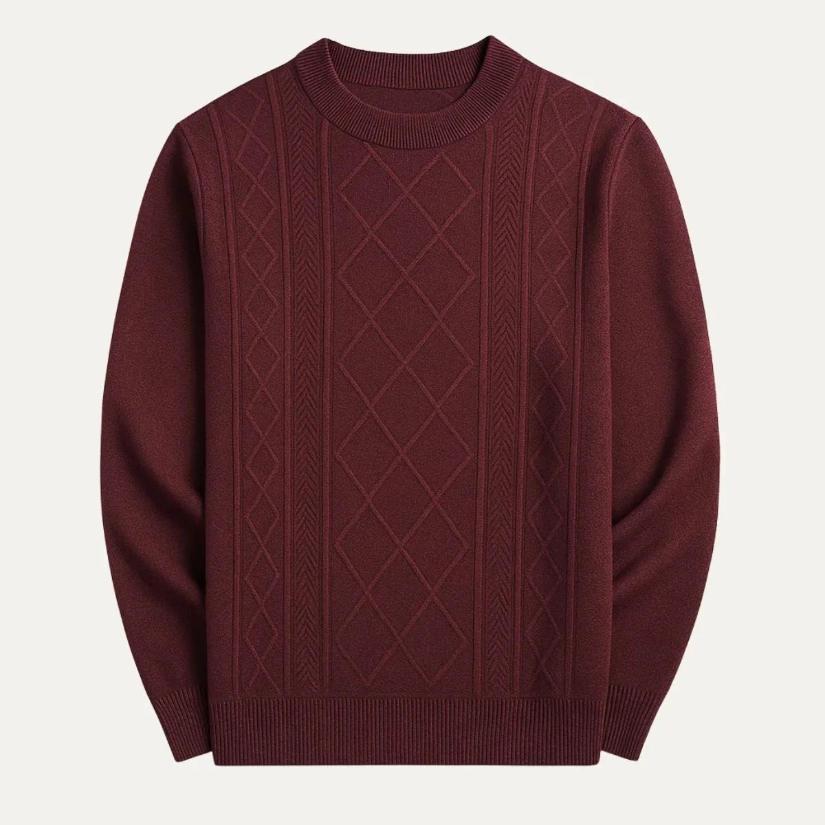 Men's Classic Crewneck Jumper Knit
