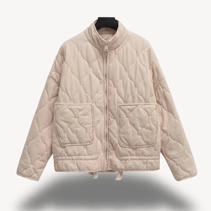 Women's Quilted Jacket Stylish Outerwear