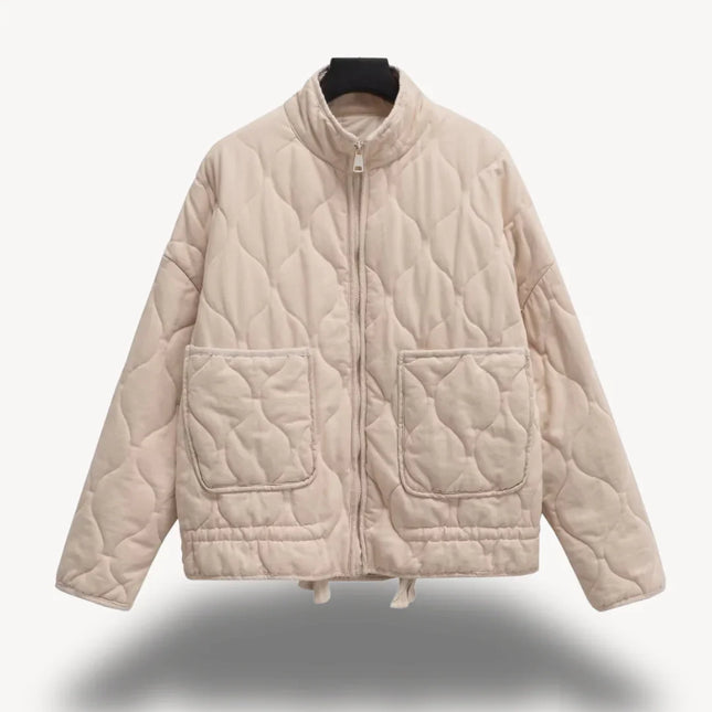Women's Quilted Jacket Stylish Outerwear