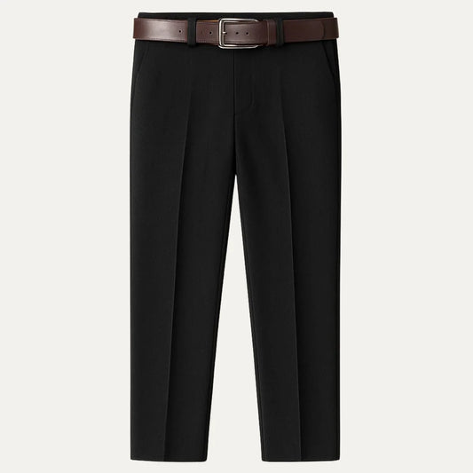 Men's Business Trousers Wool Blend