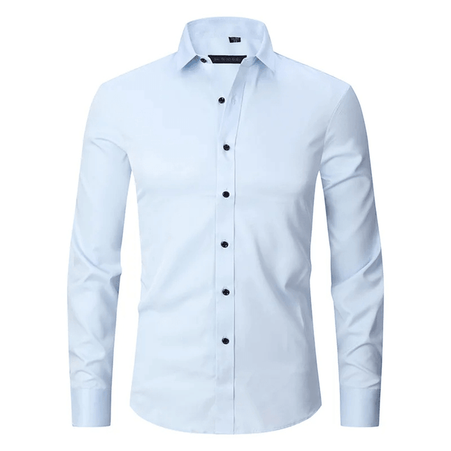 Men's Long Sleeve Slim Fit Shirt