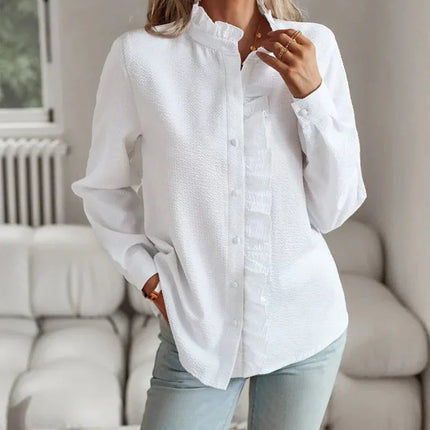 Women's Elegant Modern Shirt for Formal Occasions