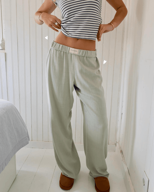 Women's Relaxed Fit Lounge Trousers Lightweight Soft Fabric