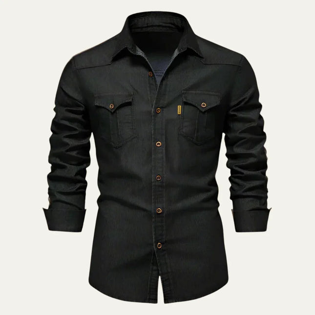 Men's Denim Shirt Classic Fit