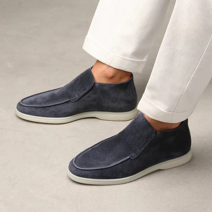 Men's Suede Loafers Classic Style