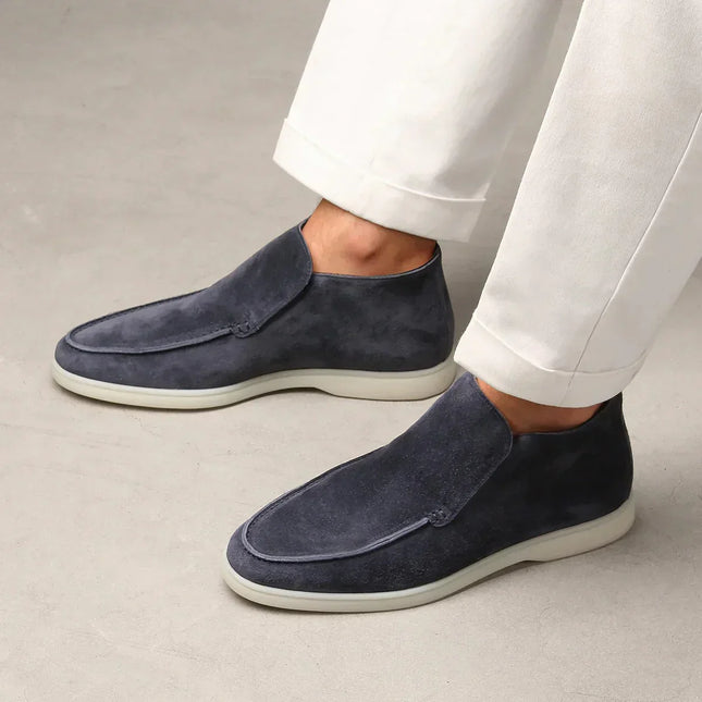 Men's Suede Loafers Classic Style