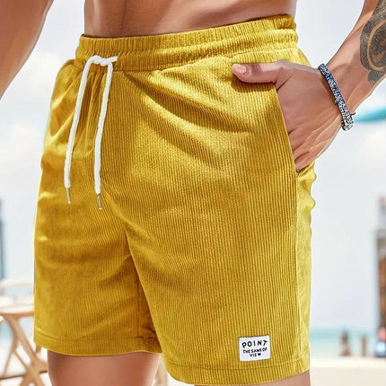 Men's Casual Shorts Elastic Waist Drawstring