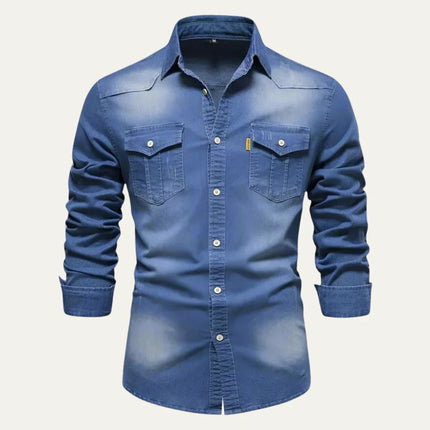 Men's Denim Shirt Classic Fit