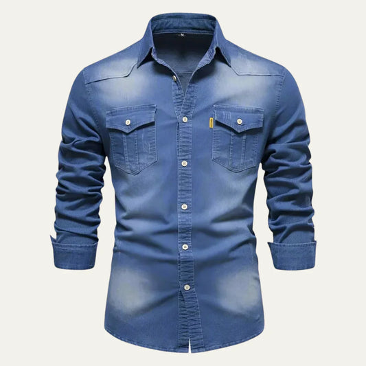 Men's Denim Shirt Classic Fit