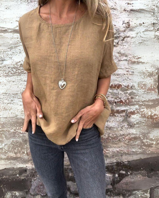 Women's Airy T-Shirt Elegant Style