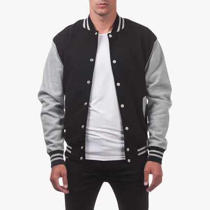 Men's Baseball Jacket Cotton Blend