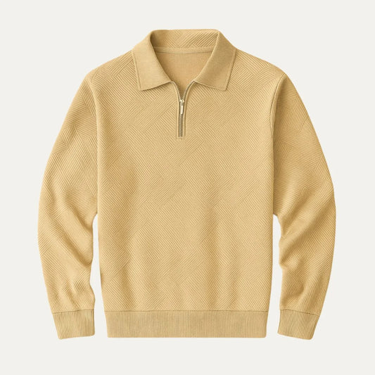 Men's Knit Quarter Zip Jumper