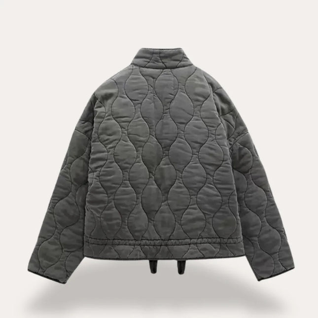Women's Quilted Jacket Stylish Outerwear