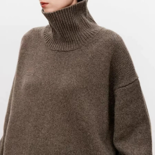 Women's Turtleneck Sweater Wool