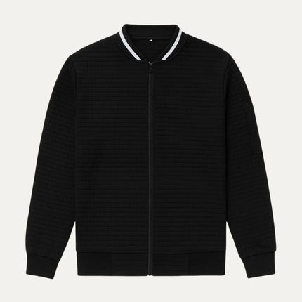 Men's Zip-Up Cotton Cardigan