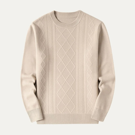 Men's Classic Crewneck Jumper Knit