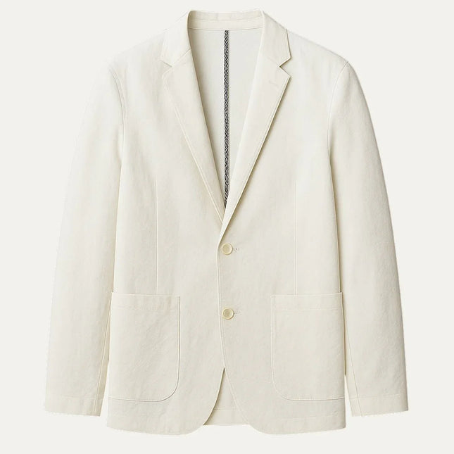 Men's Linen Blazer Classic Style