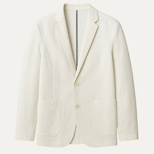 Men's Linen Blazer Classic Style