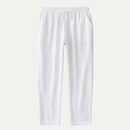 Men's Linen Pantalon Casual Style