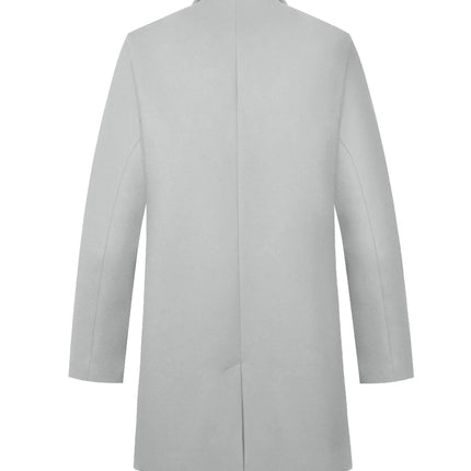 Men's Elegant Single Breasted Winter Jacket