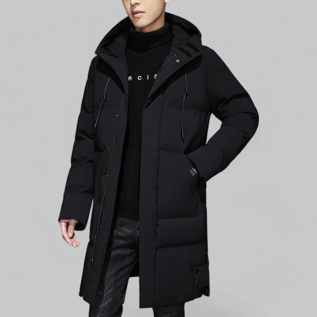 Men's Long Parka Winter Jacket
