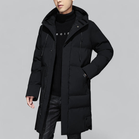Men's Long Parka Winter Jacket
