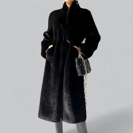 Women's Faux Fur Long Coat Luxury