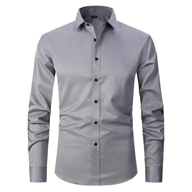 Men's Stretch Dress Shirt Wrinkle-Resistant