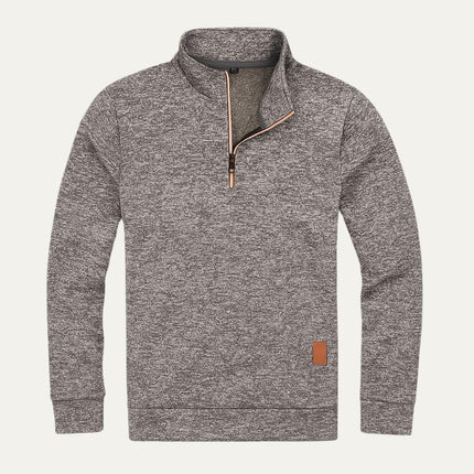 Men's Fleece Half Zip Pullover Jumper