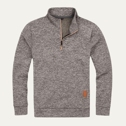 Men's Fleece Half Zip Pullover Jumper