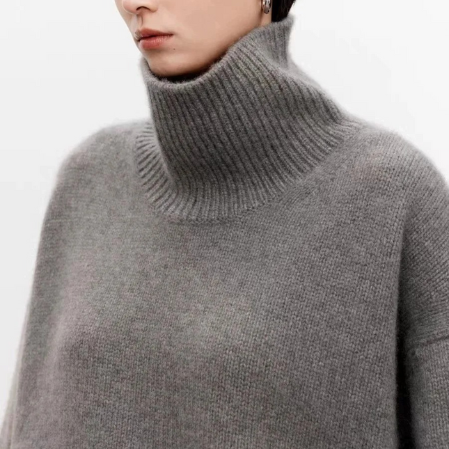 Women's Turtleneck Sweater Wool