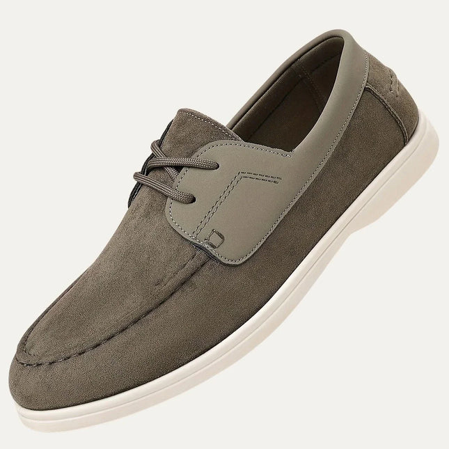 Men's Orthopedic Lace-Up Loafers Leather