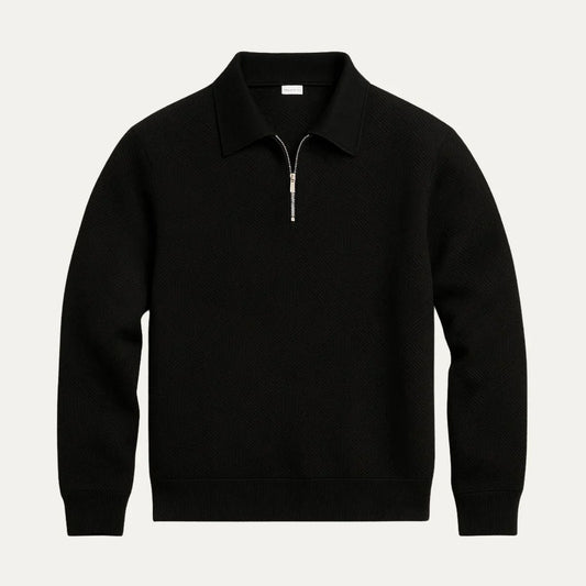 Men's Knit Quarter Zip Jumper