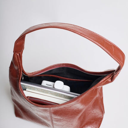 Women's Tote Bag Distressed Vegan Leather - northernnomad
