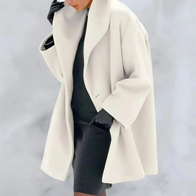 Women's Elegant Winter Coat - Chic Style for Autumn/Winter