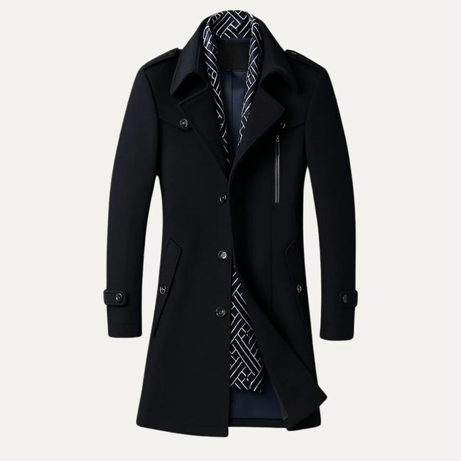 Men's Tailored Coat Wool