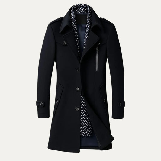 Men's Tailored Coat Wool