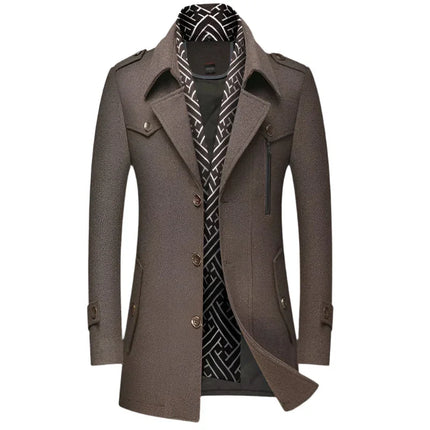 Men's Tailored Coat Wool
