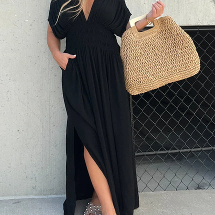 Women's Summer Maxi Dress - Sleeveless Flowy Casual Dress