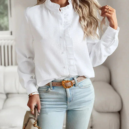 Women's Elegant Modern Shirt for Formal Occasions