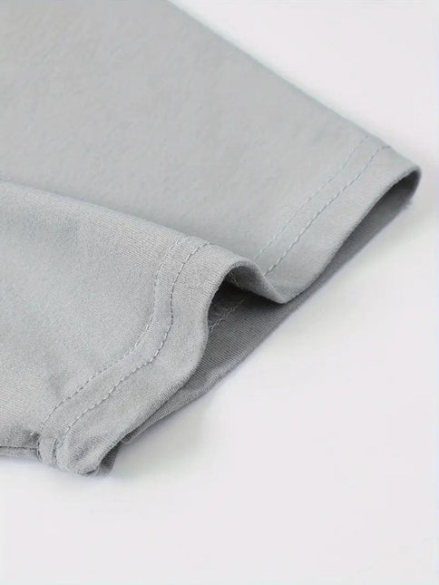 Men's Color Block T-Shirt Crew Neck Short Sleeve