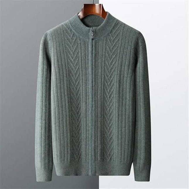 Men's Long-Sleeve Sweater Knit