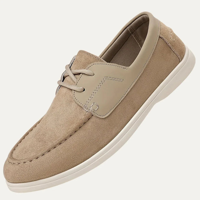 Men's Orthopedic Lace-Up Loafers Leather