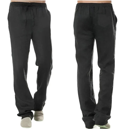 Men's Linen Pantalon Casual Style