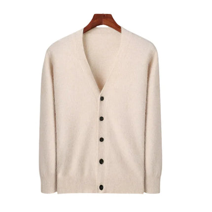 Men’s Cashmere Cardigan 100% Wool