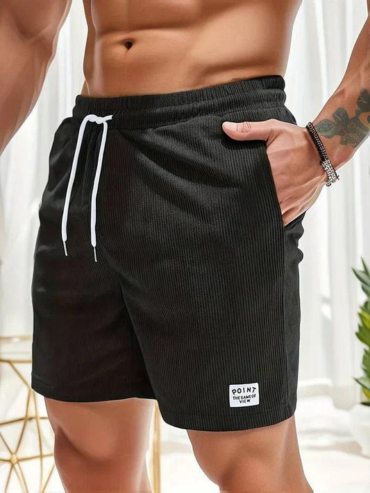 Men's Casual Shorts Elastic Waist Drawstring