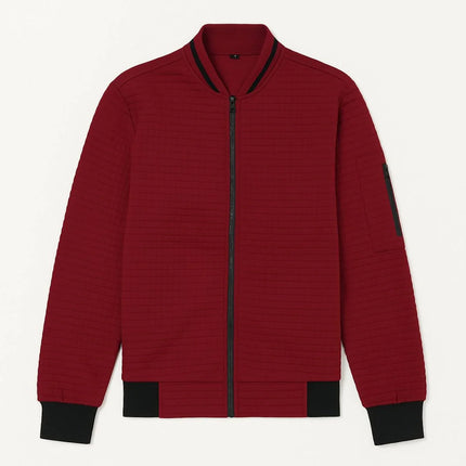 Men's Zip-Up Cotton Cardigan
