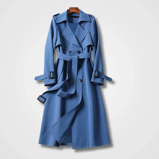 Women's Spring Trench Coat - Elegant Design for Formal Occasions